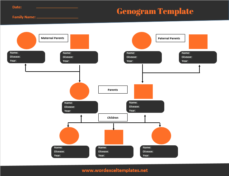 Genogram Template 01.